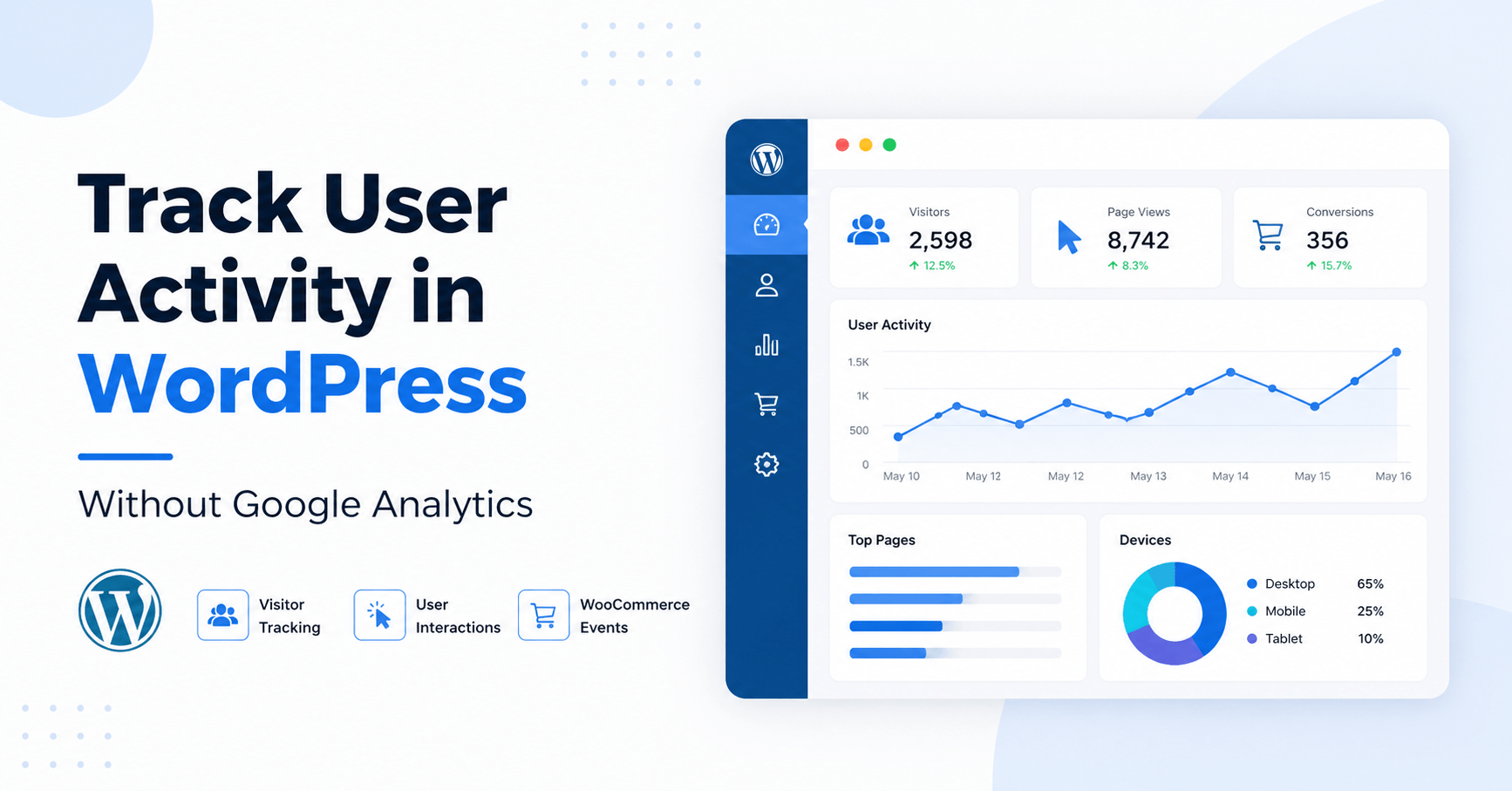 Track User Activity in WordPress Without Google Analytics