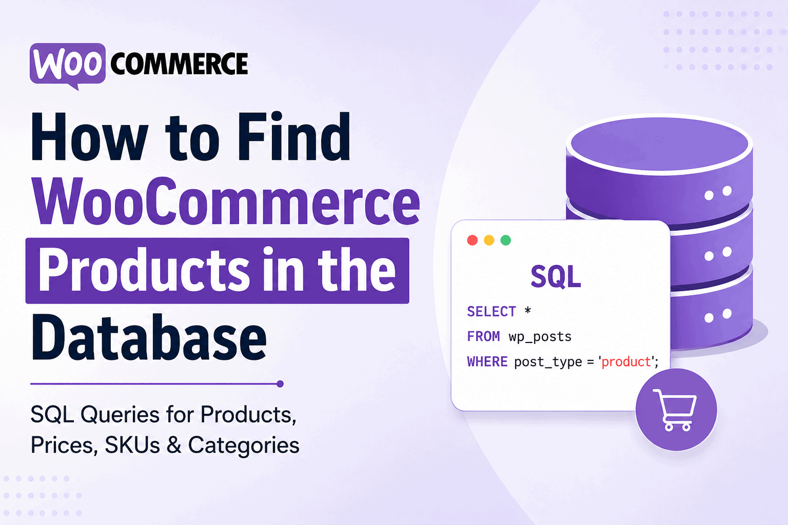 How to Find WooCommerce Products in Database