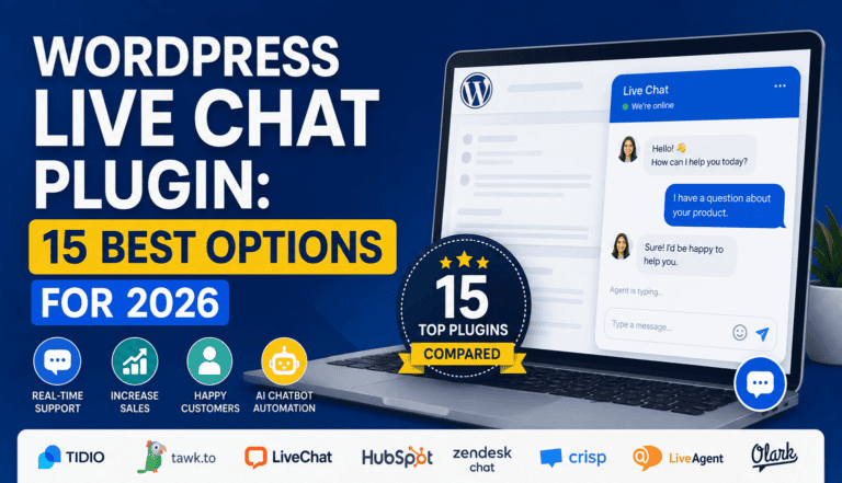 WordPress Live Chat Plugin: 15 Best Options for 2026