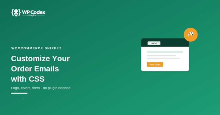 How to Customize WooCommerce Order Emails with CSS